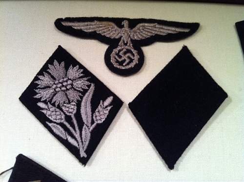 Some of my SS insignia...Enjoy! More to come...