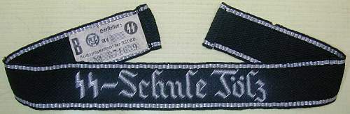 SS-Führerschule Tölz Armband