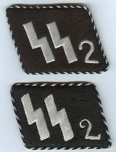 1933 or 1934 LAH collar patch.