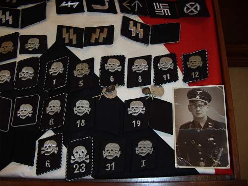 Totenkopf collar tabs