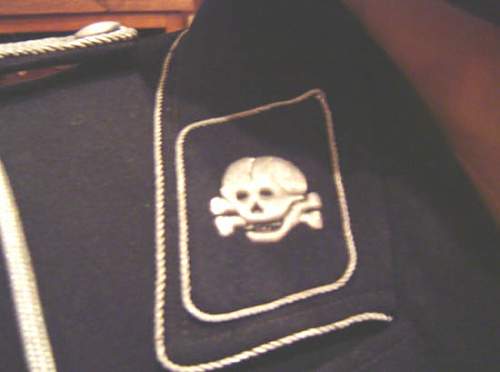 Totenkopf collar tabs