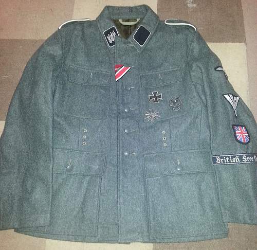 Need opinions on British Free Corp SS tunic...