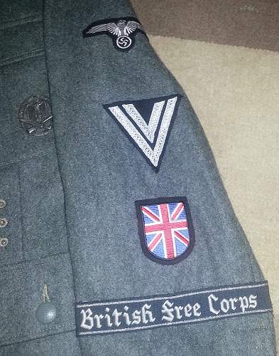 Need opinions on British Free Corp SS tunic...