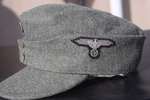 M43 SS Cap With Insignia.