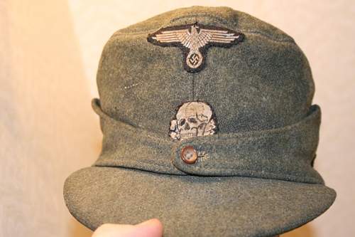 M43 SS Cap With Insignia.