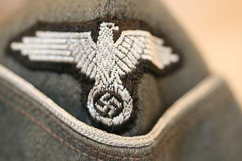 M43 SS Cap With Insignia.