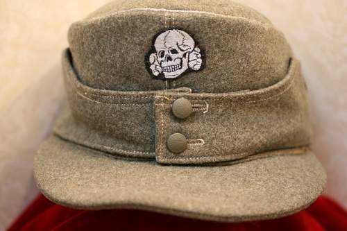 M43 SS Cap With Insignia.