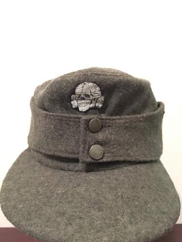 M43 SS Cap With Insignia.