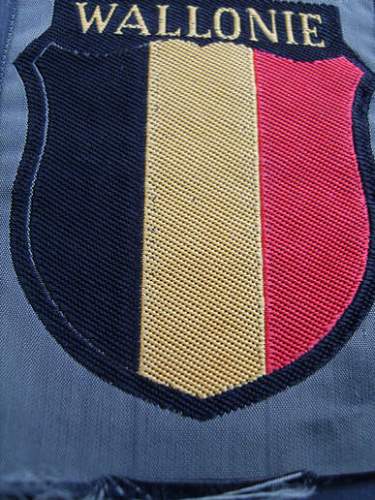 Belgian Wallonien SS Freiwillig Shield - REAL or FAKE?