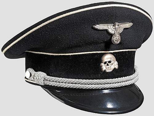 SS visor cap