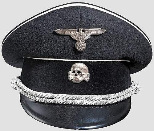 SS visor cap