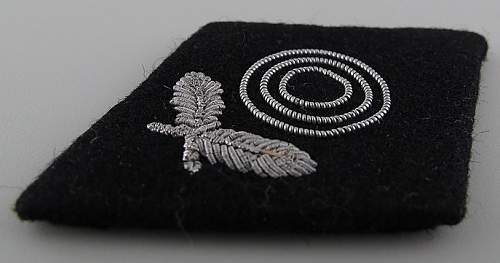 SS 1st Class Marksmanship Sleeve Diamond