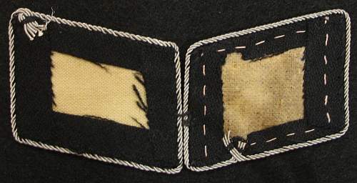 Embroidered SS Officer's Collar Tabs