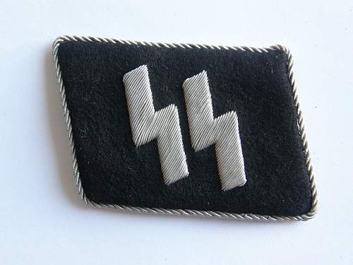 Obersturmführer Collar Tabs