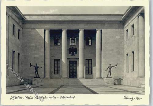 Changing of the Guard at the Reichskanzlei