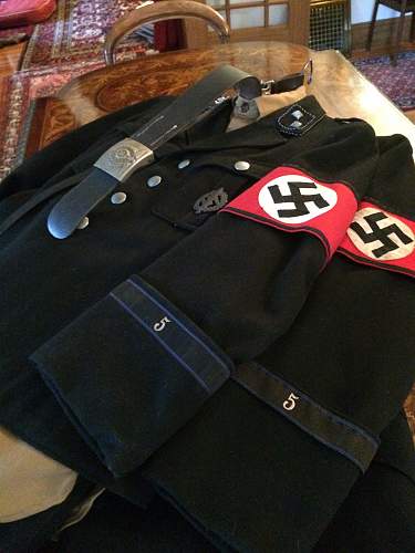 Obersturmführer Collar Tabs