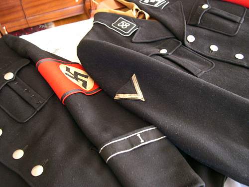 Obersturmführer Collar Tabs