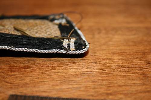 SS storm leader (lieutenant) (untersturmfuhrer) collar tab