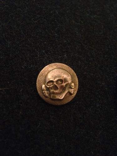 Totenkopf cap button - real or fake?