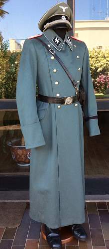 Hauptsturmführer Josef Strobl's SS-VT Greatcoat