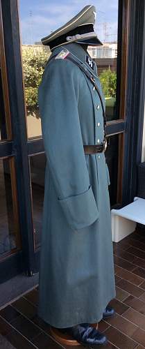 Hauptsturmführer Josef Strobl's SS-VT Greatcoat
