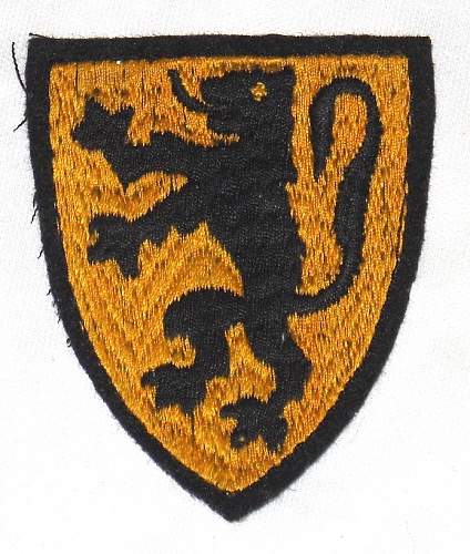 Flemish Legion Arm Shield