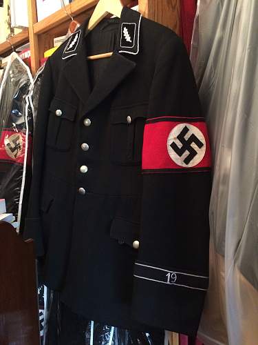 Allgemeine SS Uniform and hat