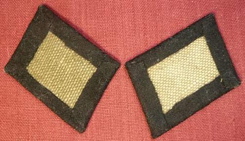 Estonia SS collar tab set