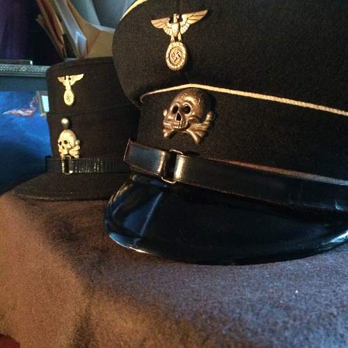 early SS officer's cap.