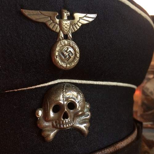 early SS officer's cap.