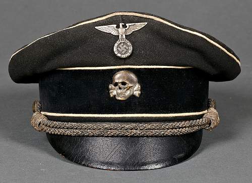 early SS officer's cap.