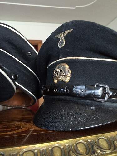 early SS officer's cap.