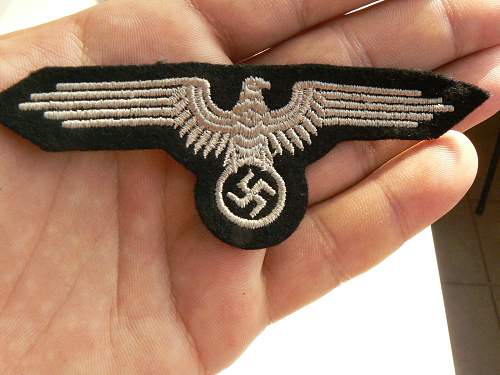 Waffen SS Panzer Beret Eagle