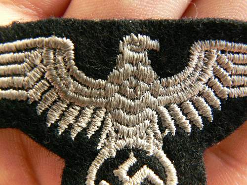 Waffen SS Panzer Beret Eagle