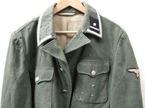 Waffen SS tunic, real or fake