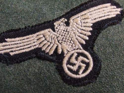 Waffen SS tunic, real or fake