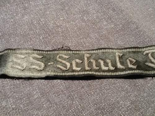 SS Schule Tölz cufftitle