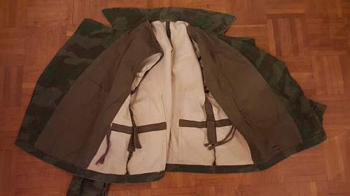 Panzerjacke Wehrmacht Splittertarn