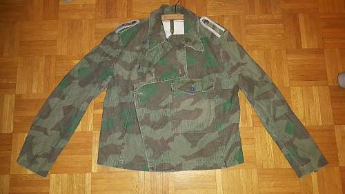 Panzerjacke Wehrmacht Splittertarn