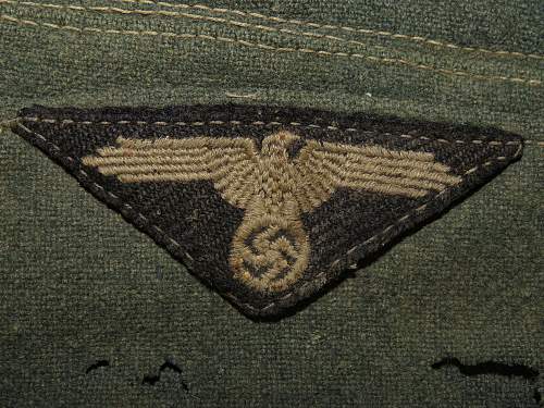 Whamond site cap insignia of great rarity.