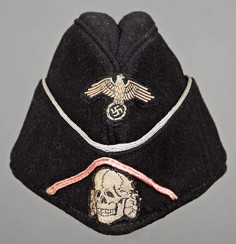 SS PANZER Overseas cap for review