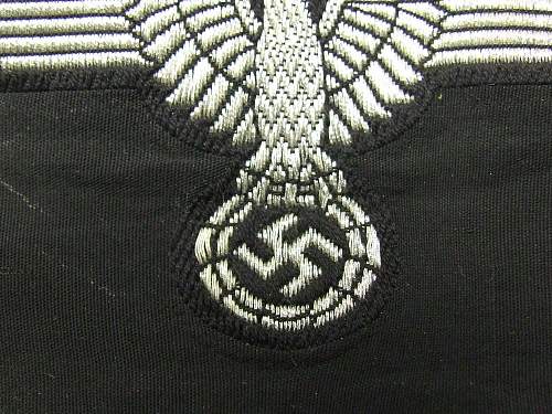 SS officers sleeve eagle.