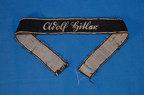 Adolf Hitler Cuff Title Help