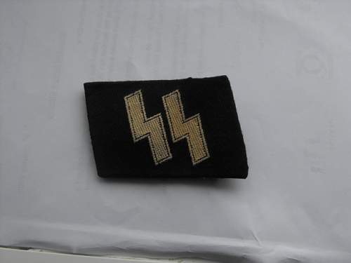 ss collar tabs real or fake?