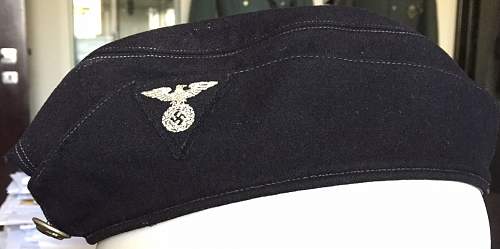 1st pattern Black M-34 Side cap