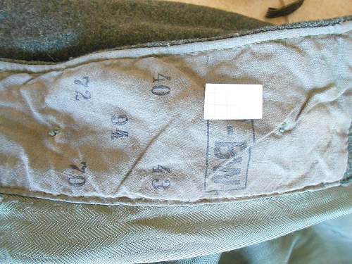 SS M43 Tunic Fake/Real