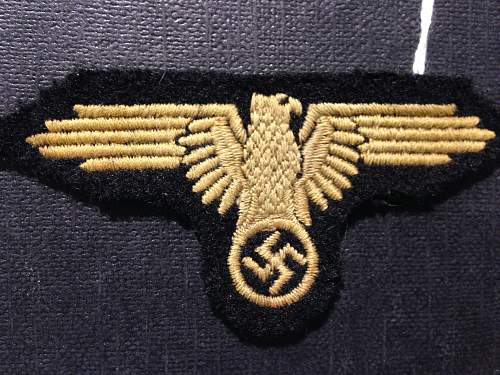 Waffen SS Sleeve Eagle - Opinion?