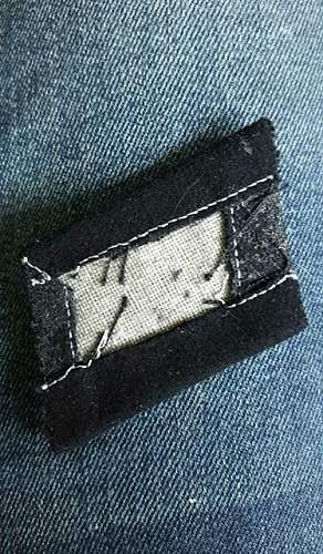 SS collar tabs help genuine or fake?