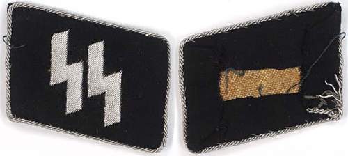 Are these original waffen ss tab ?