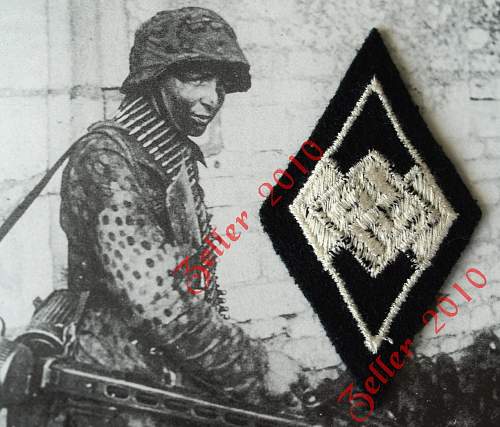 HJ and Polizei diamonds Dachau finds